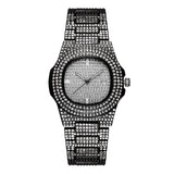 Full Diamond Quartz Wristwatches