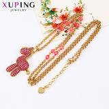 Xuping Glittering Exquisite Sika Deer Necklace