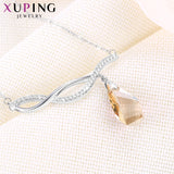 Xuping Newest Design Necklace Crystals S152-40248