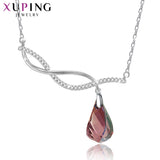 Xuping Newest Design Necklace Crystals S152-40248