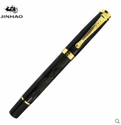jinhao 500 Luxury white metal roller ball pen
