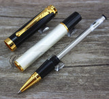 jinhao 500 Luxury white metal roller ball pen