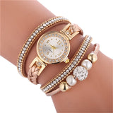 Wrap Around Fashion Bracelet Wrist Watch