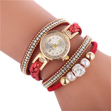 Wrap Around Fashion Bracelet Wrist Watch