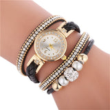 Wrap Around Fashion Bracelet Wrist Watch