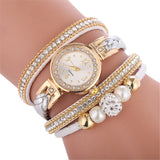 Wrap Around Fashion Bracelet Wrist Watch